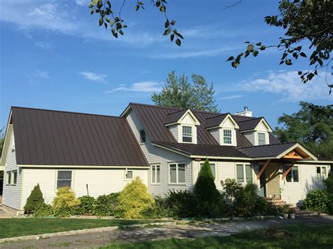 houses with bronze metal roofs|bronze colored metal roofing.